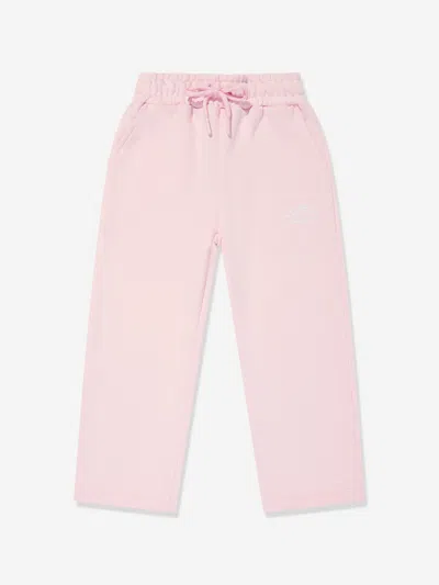 Msgm Babies'  Girls Fleece Joggers In Pink