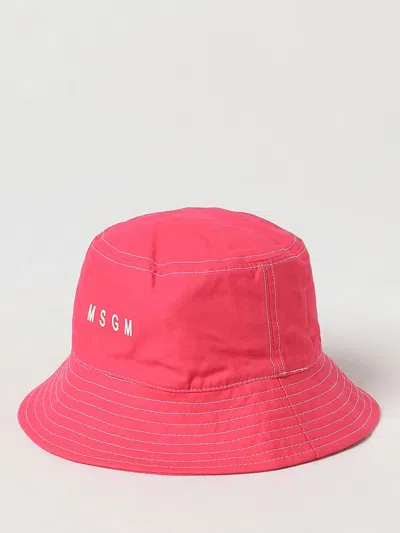 Msgm Girls' Hats  Kids Kids Color Fuchsia In Pink