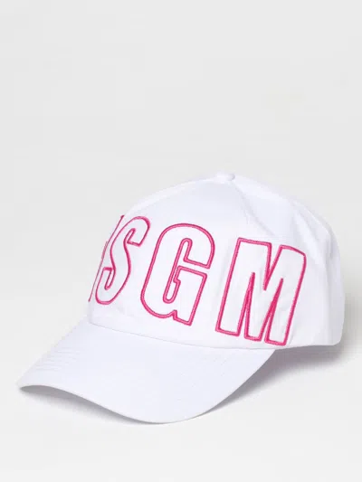 Msgm Girls' Hats  Kids Kids Color White
