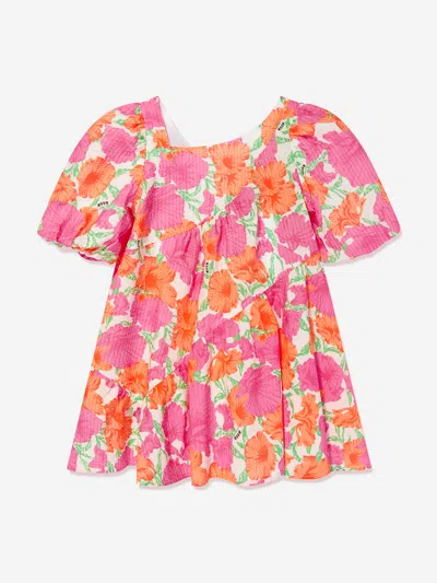 MSGM GIRLS SEERSUCKER DRESS