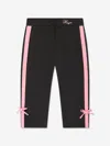 Msgm Girls Technical Pants In Black