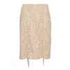 Msgm Glitter Skirt In Pink
