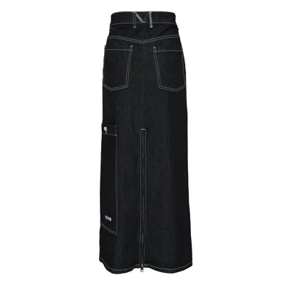 Msgm Gonna Skirt In Blue