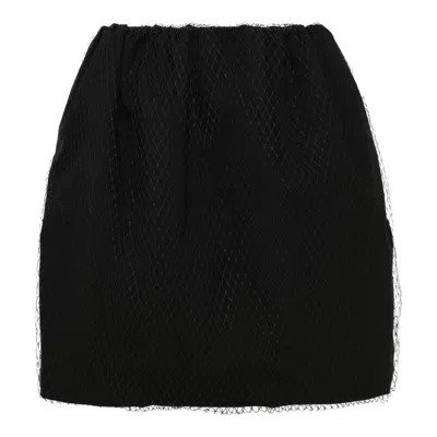 Msgm Gonna Skirt In Black