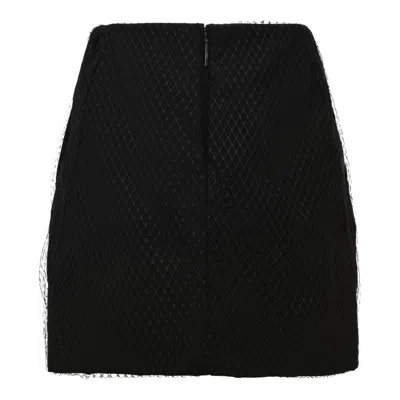 Msgm Gonna Skirt In Black