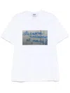 Msgm Graphic Print Cotton T-shirt In White