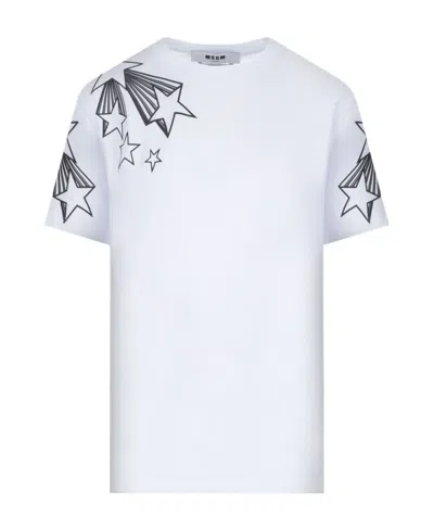 Msgm Graphic-print Short-sleeve T-shirt