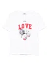 Msgm Graphic-print T-shirt In 白色