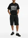 Msgm Graphic-print T-shirt In Black