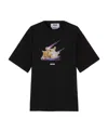 Msgm Graphic-print T-shirt In Black