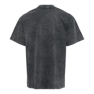 Msgm Graphic Print T-shirt In Gray