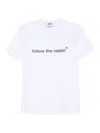 Msgm Graphic-print T-shirt In White