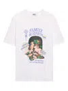 Msgm Graphic-print T-shirt In White