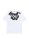 Msgm Graphic-print T-shirt In White