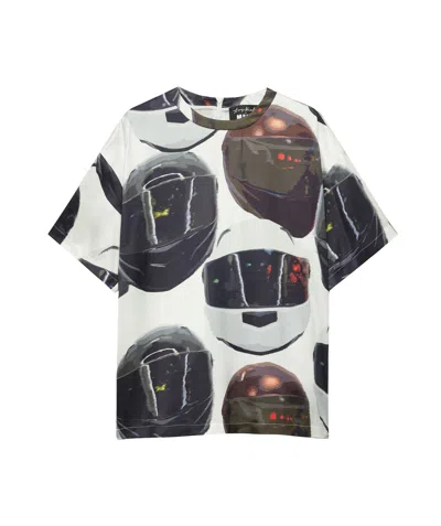 MSGM GRAPHIC-PRINT T-SHIRT