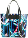 Msgm Graphic Print Tote