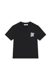 Msgm Graphic Print T-shirt In Black