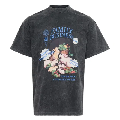 Msgm Graphic Print T-shirt In Gray