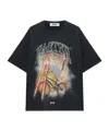 Msgm Graphic-print T-shirt In Black