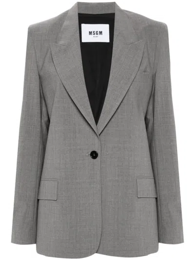 MSGM GRE CLASSIC BLAZER