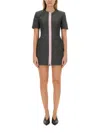 Msgm Wool Dress In Grey