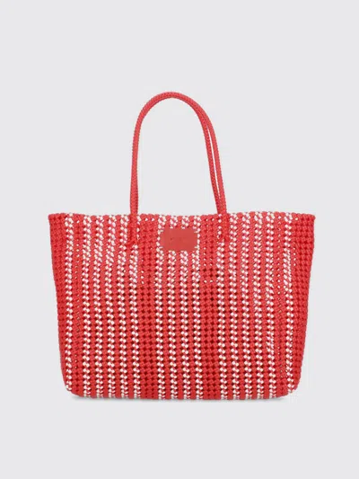 Msgm Handbag  Woman Color Red