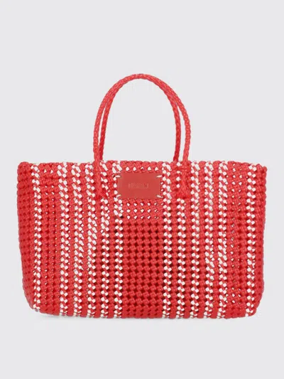 Msgm Handbag  Woman Color Red