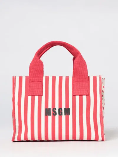 Msgm Handbag Woman Color Red