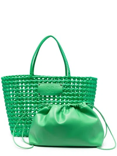 Msgm Handbags In Green