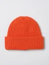 Msgm Hat Men  In Orange