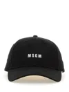 MSGM MSGM BASEBALL HAT WITH LOGO
