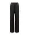 Msgm High-waist Straight-leg Trousers In Blue