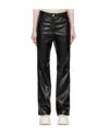 Msgm High-waisted Flared Trousers In Black