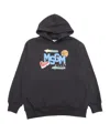 Shop Msgm Hooded Sweater In Black