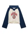 Msgm Hoodie Mit Logo-print In Multicolor