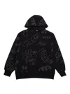 Msgm Hoodie Boy In Black