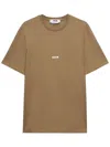 Msgm Impact T-shirt In Brown