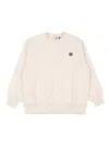 Msgm Interlock Sweatshirt Boy In Neutral