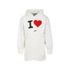 Msgm Ivory Dress For Girl With Logo In Ivory