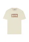 Msgm Ivory T-shirt For Girl With Logo In Neutral