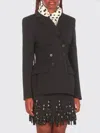 Msgm Jacke  Damen Farbe Schwarz