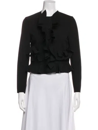 Pre-owned Msgm Jacket In Black