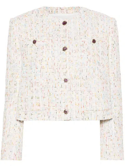 Msgm Jacket Clothing In Nude & Neutrals