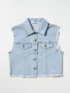 Msgm Jacket  Kids Kids Color Blue In Blue