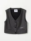 Msgm Jacket  Kids Kids Color Grey In Grau