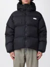 Msgm Jacket  Men Color Black In Blue