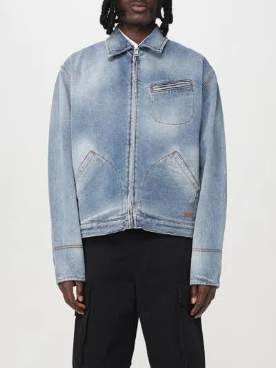 Msgm Jacket  Men Color Denim