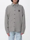 Msgm Jacket  Men Color Ivory In Gray