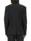 Msgm Jacket With Zip In Black