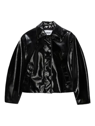 MSGM MSGM JACKETS BLACK